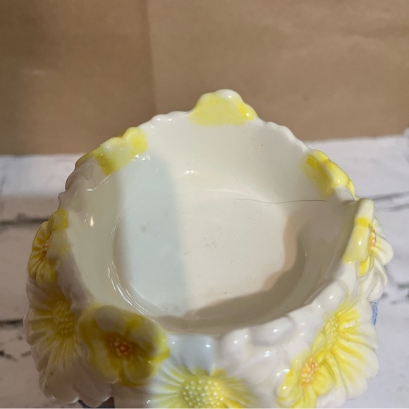 Ceramic Scented Wax Warmer Floral Bundle Tea Light Candle Holder Cottage Core - Picture 6 of 16